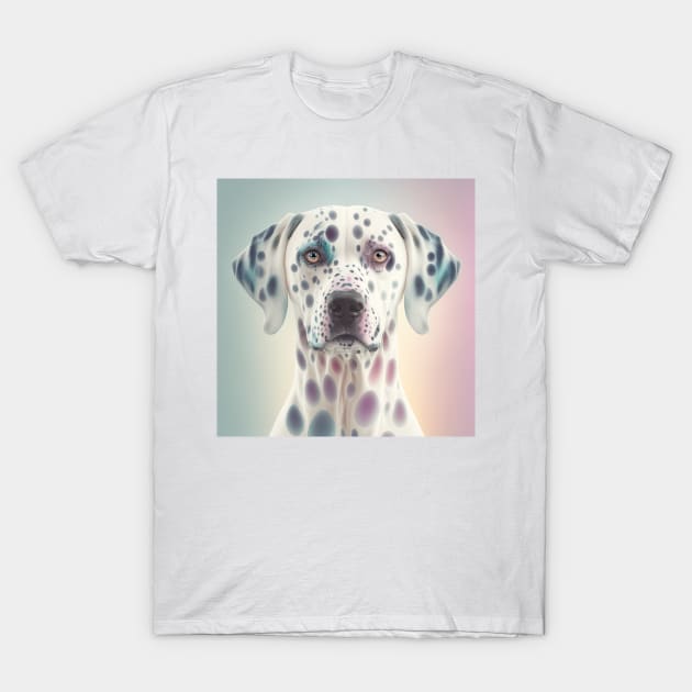 Fractal Design of A Dalmatian T-Shirt by daniel4510